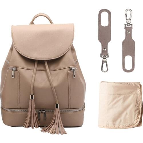 Diaper Bag Mummy Maternity Baby Bags Small Travel Grey Baby Nappy Changing Backpack Women Insulated Lunch Bag Stroller Organizer