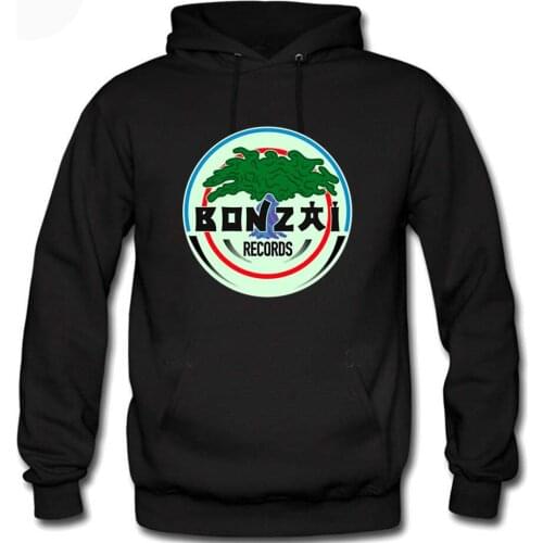Bonzai Records Thunderdome Hardcore Sweatshirt Men Women Warm Fleece Hoodies Sweatshirt Winter Sportswear Tracksuit Pullover