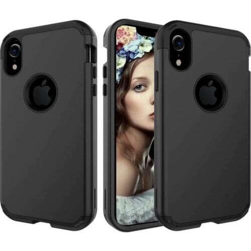 Shockproof Tough Hybrid Armor Drop Protection Case Cover For iPhone XR 6.1"