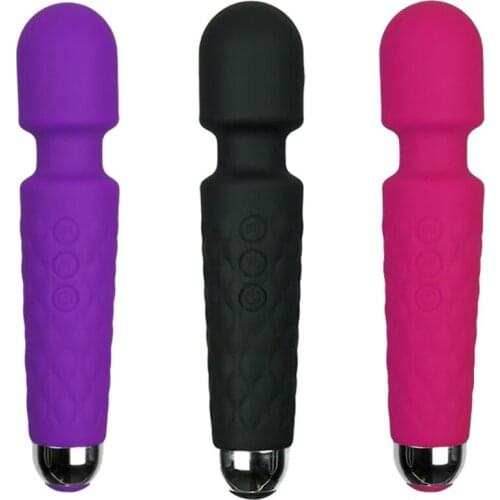 Vibrator Sex Toys For Women AV Stick Dildo Vibrator Massager Female Masturbators G Spot Clitoris Stimulator Butt Anal Plug