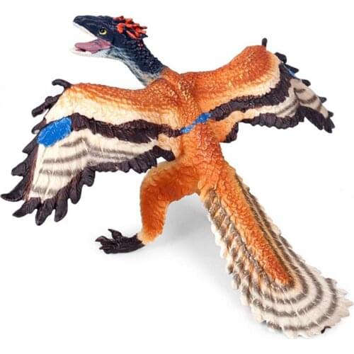 High Simulation Archaeopteryx Dinosaur Animal Model Desk Decor Kids Toy Model Dragon Dinosaur Collection Animal Model Toys