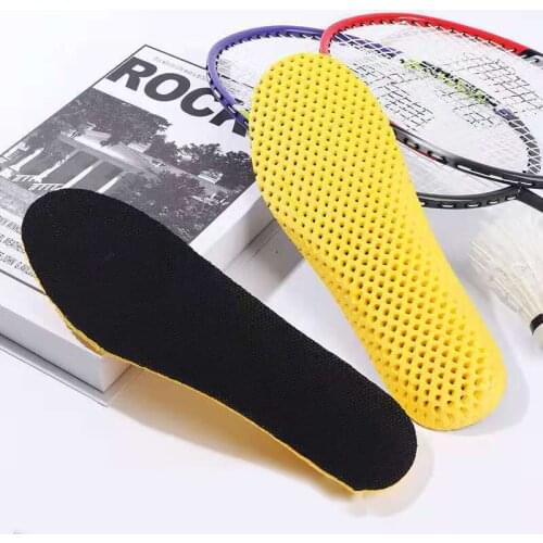1pair Memory Foam Sport Insoles Sweat Absorption Pads Running Sport Shoe Inserts Breathable Insoles Foot Care For Men Women