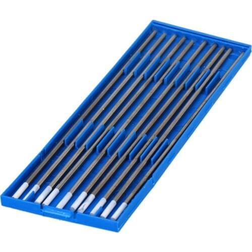 10 x WZ8 Zirconiated Welding Tungsten Electrode White Tip 3.2*175 With Case