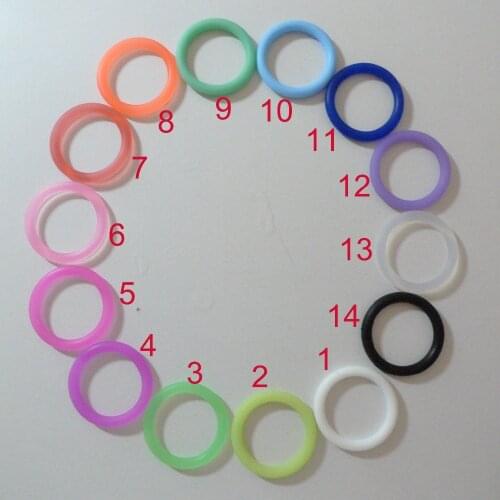 140pcs Silicone Pacifier Dummy Ring MAM Adapter Food Grade Silicone Inner Diameter 21mm