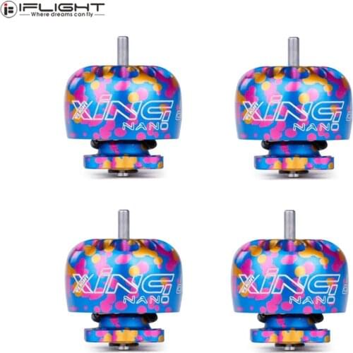 4PCS iFlight XING NANO X1105 4500KV 6000KV 2-4S CW Thread Brushless Motor for iH2 iH3 120RS FPV Racing Drone