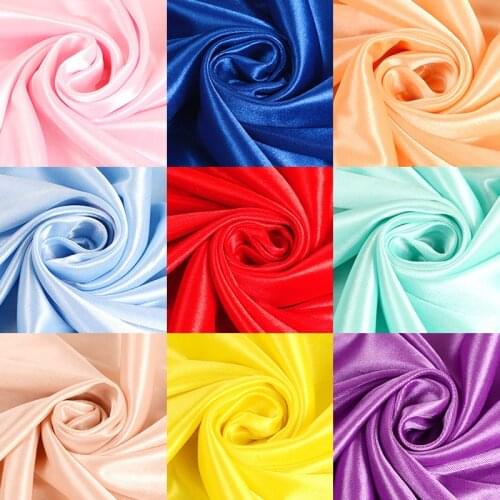 50*160CM Pearlescent Ice Silk Fabric Summer Cool Fabric Stage Wedding Background Cloth Decorative Fabric Handmade DIY Clothes