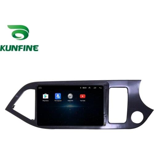 Octa Core Android 10.0 Car DVD GPS Navigation Player Deckless Car Stereo For KIA morning 2011 2012 2013 14-15 RHD Radio