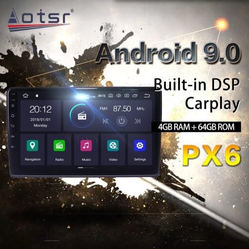 For Lada Granta 2011 Car Multimedia Radio Player Stereo Android 9.0 Build in DSP 9 inch IPS Screen Audio Navi WIFI BT head unit