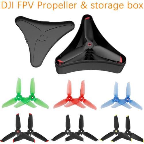 For DJI FPV 5328S Propeller Storage Case Propeller Blade Anti-fall Protection Box for DJI FPV Drone Accessories