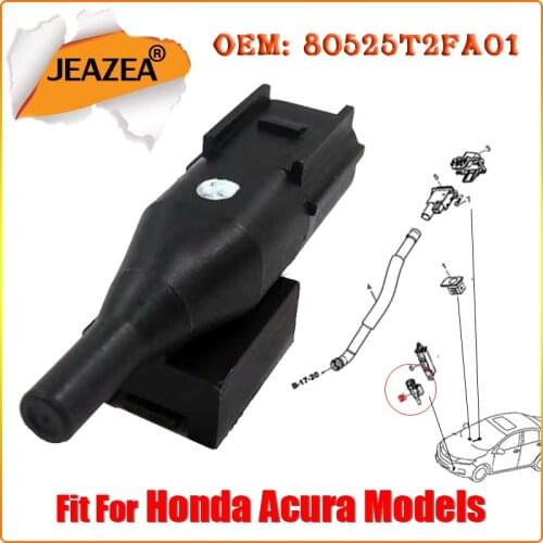 JEAZEA Black Outside Outer Ambient Air Temperature Sensor 80525-T2F-A01 80525T2FA01 Fit For Honda Acura Models