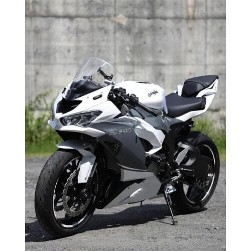 Moke motors Fairings Kit Fit For zx-6r 2019 2020 2021 636 Bodywork Set 19 20 21 High Quality ABS Injection Ninja Gray White