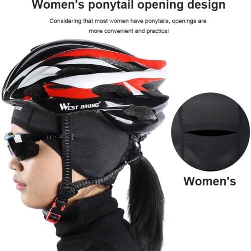 West Breaking Ski Cap Winter Windproof Thermal Fleece Cycling Cap Skiing Motocycle Head Hat Snow Road Bike Outdoor Headwear 2021