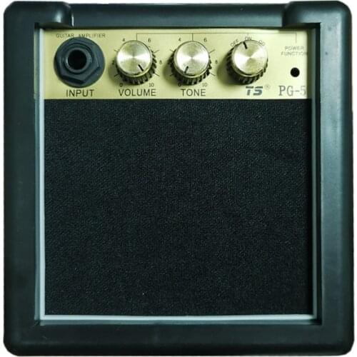 1Pcs Portable Mini 5W Acoustic Electric Guitar Amplifier Guitar Accessories Parts