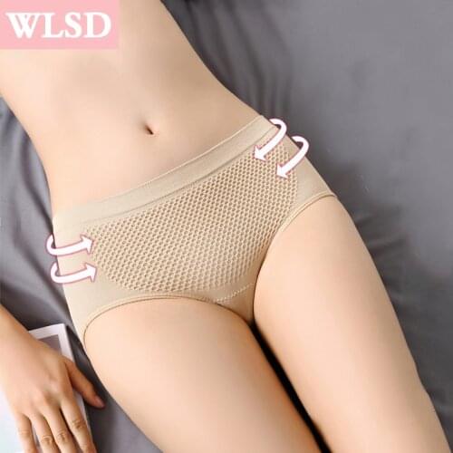 Sexy Padded Panties Seamless Bottom Panties Slimming Lingerie Women Underwear Breathable Cotton Comfortbale Ladies Briefs