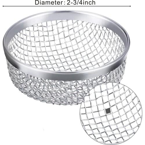 Stainless Steel Flying Insect Pest Net RV Furnace Water Heater Vent Cover Mesh with Installation Tool Caravan Parts
