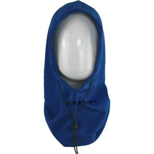 EMF Radiation Protection Hat, Anti-Static Hat, One Size Fits All, Blue