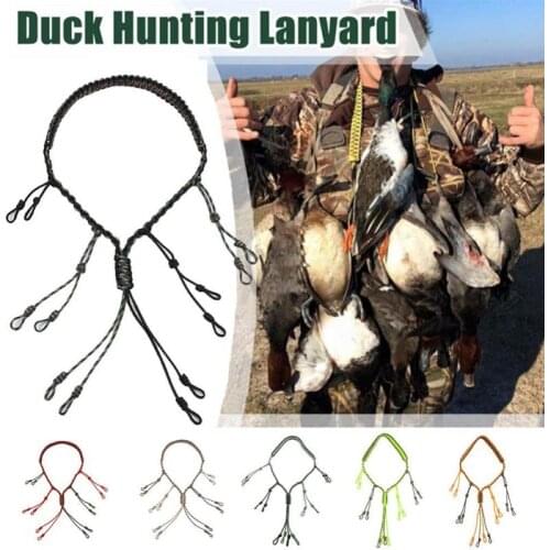 Whistle Lanyard Duck Call Lanyard Cord Hiking Sling Tool Portable Accessories Durable Outdoor Loops Supplies Decoy Rope