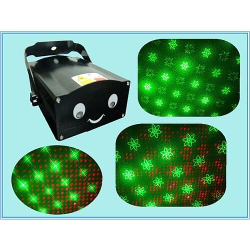 Factory 150mW RG Disco Laser Light 6in1 Red Green Fantastic Laser Effects Stage Laser Rain For Party Event Holiday Party