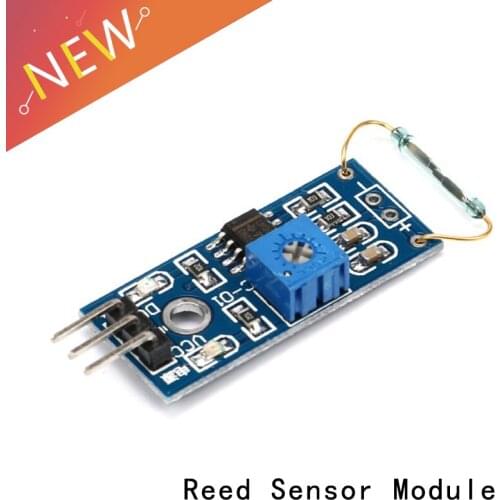 10/5Pcs Reed Sensor Module Magnetron Module Reed Switch Magnetic Switch for arduino Diy Kit