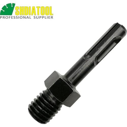 DIATOOL Core Bit Adapter: 5/8"-11 Threaded Male to SDS-Plus for Hammer Drill Connection Converter for 5/8-11 to SDS plus