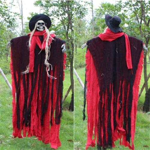 Halloween Decoration Horror Prop Electric Ghost Ornaments Scary Eyes Glowing Festival Decor Scary Accessories Squelette Ghosts