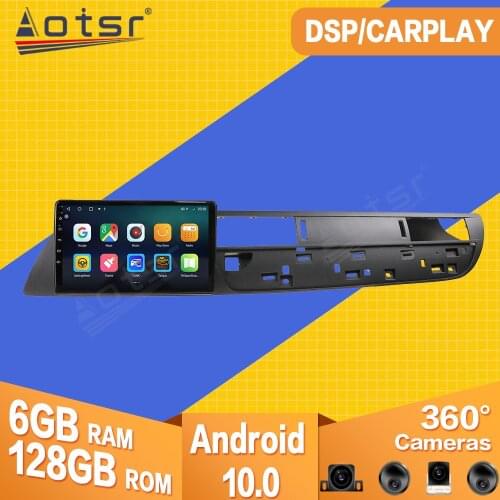 For Citroen C5 2010 2011 2012 Android 10 Car Tape Radio Recorder Multimedia Player Stereo GPS Navi Video PX6 Head Unit No 2 din