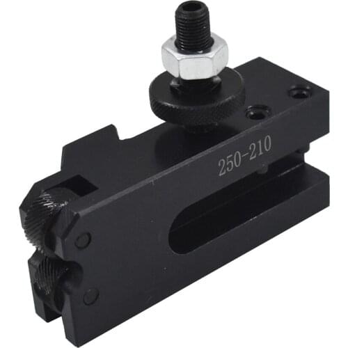 250-210 knurling and facing tool holder, "Zhengzhou" brand, can use with 250-200 piston type or 250-222 gib type tool post