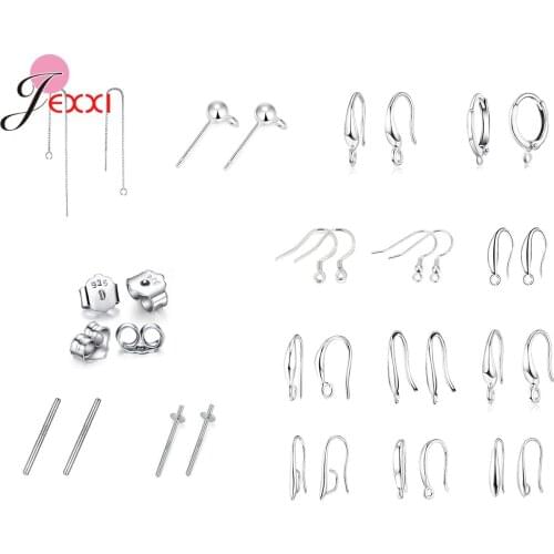 Earring Findings Earrings Clasps Hooks Fittings DIY For DIY Jewelry Making Supplies Accessories Drop Dangle Brincos Bijoux