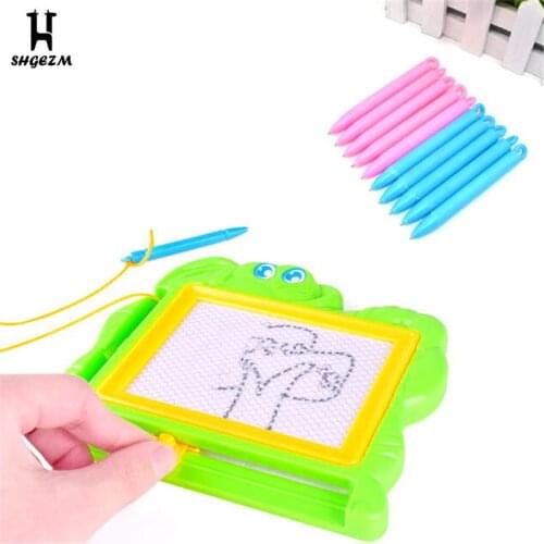 Colorful Solid Color Plastic Magnetic Whiteboard Marker Pen Creative Palette Board Pen Magnetic Drawing Tool Random