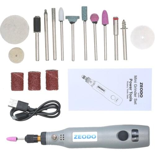 21Pcs Mini Electric Grinder Set 6000-15000rpm Power Rotary Tool 3 in 1 Polisher Driller Grinder Pen Machine Kit