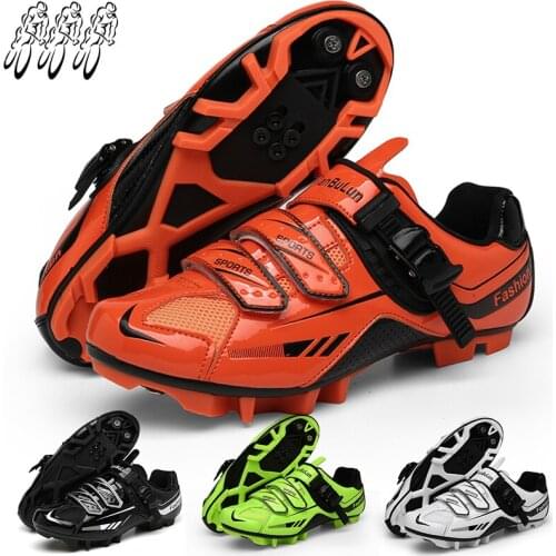 New Style Cycling Shoes Mens Professional Mountain Bike Shoes Outdoor Non-Slip Sports Sapatilha Ciclismo Mtb Road Cycling Shoes
