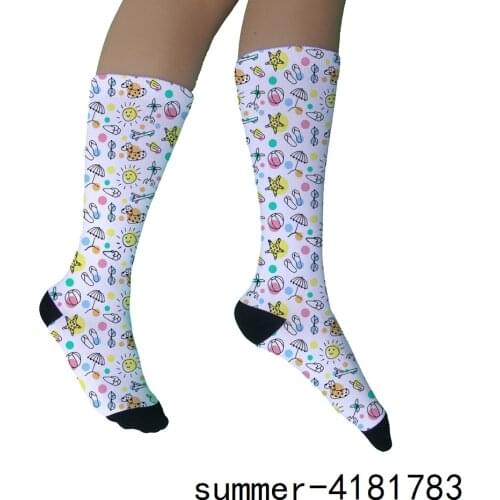 Factory Sell Cew Custom Gift Cew Long Socks Men Women Funny Pet Face and Logo Animal Diy Socks