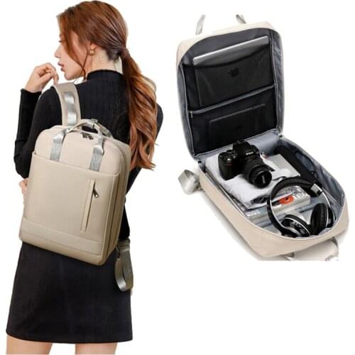 Men College Student School Bag New Women Travel Anti-Theft Laptop Backpack For Teenage Large Capacity Business USB Backpacks