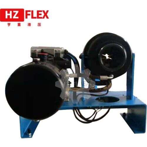 Net price by sea 220v or 380v 24v 1 inch electric power steering hose crimper hydraulic hose press