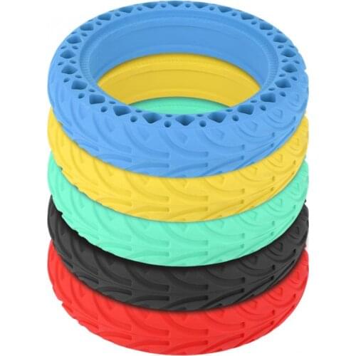 M365 Pro Electric Scooter 8.5 inch Tyre Solid Rubber Tire Anti-explosion Shock Absorption Tyre for Xiaomi M365 Electric Scooter