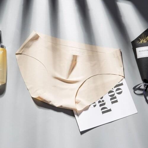 Solid Seamless Panties Low-Rise Panties Female Sexy Briefs Panties Women Plus Size Underwear lingerie Culotte Ultra-thin New Hot