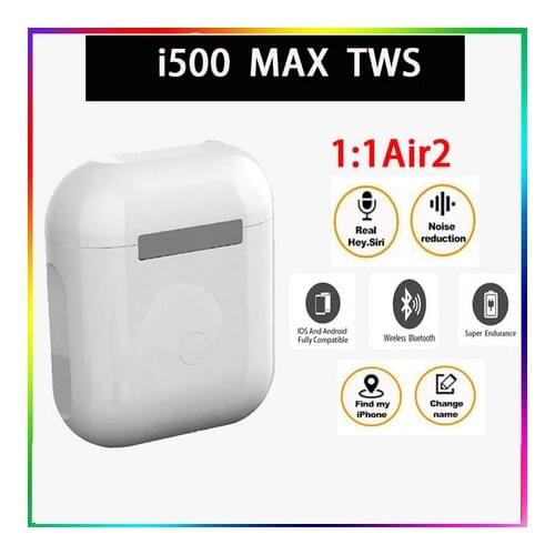 2021 Original i500 MAX TWS 1:1 GPS Rename Wireless Bluetooth Headsets