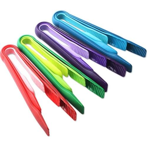 3 Pieces/set Food Grade Plastic Barbeque Tong 3 in 1 Anti-slip Bread Clip Kitchen Tools