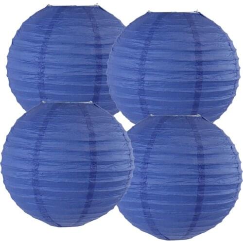 4Pcs/Set Paper Lantern Chinese Paper Lampion DIY Hanging Lantern Wedding Birthday Party Baby Shower Holiday Decoration Supplies