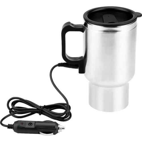 Car Heating Cup USB Heating Bottle Water Cup Intelligent Electric Cup Safe Convenient Travel Temperature Heated Acessories