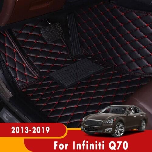 For Infiniti Q70 2019 2018 2017 2016 2015 2014 2013 Car Floor Mats Auto Interiors Accessories Carpets Pedals Rugs Covers Pads