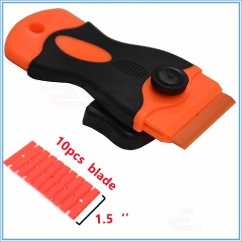 Car Squeegee Vinyl Film Stickers Scraper Covers Tool Plastic Scraper & Steel Blades Knife Tinting Tools