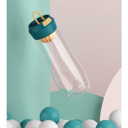 Bpa Free Water Bottles Plastic Safe Filter Tea Diffuser Bottle School Summer Sport Bouteille Personnalisable Bottles AB50WB