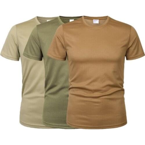 3 Pcs/2 Pcs Men Running Tactical Fitness T Shirt Sportswear Military Rashguard ShortSleeve Quick-Drying gym Casual Oversized