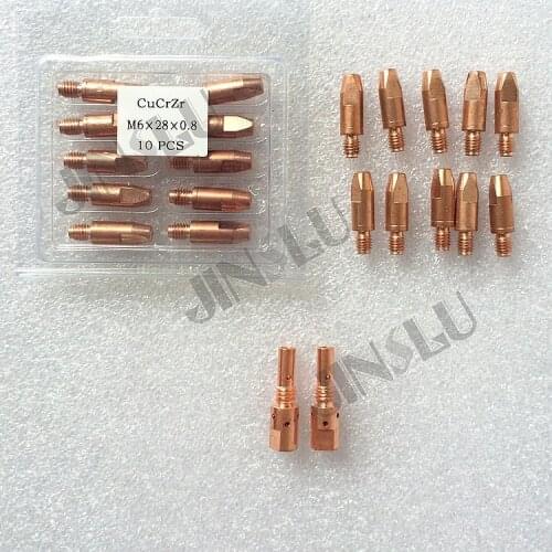 Binzel BW MB25 Style 25AK Kit 22pcs Tip Holder 142.0001 Contact Tip 0.8 0.9 1.0 1.2mm for Mig Mag Welding Torch Consumables