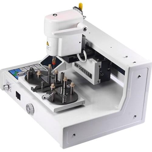 Glasses processing equipment NH-3G high-precision digital drilling machine, automatic intelligent CNC frameless drilling machine