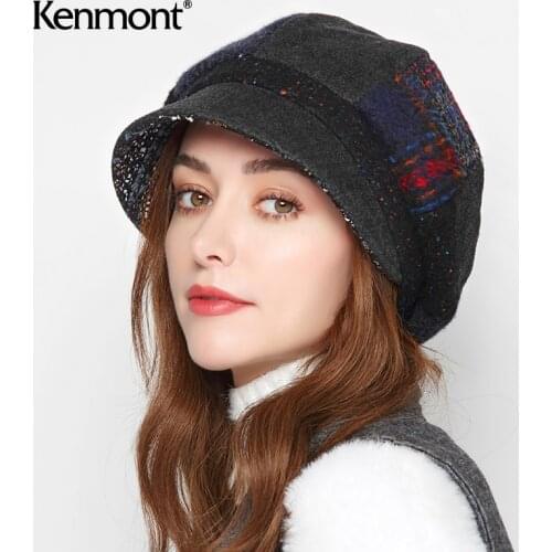 Autumn and winter new womens winter wind resistant warm loose woolen hat