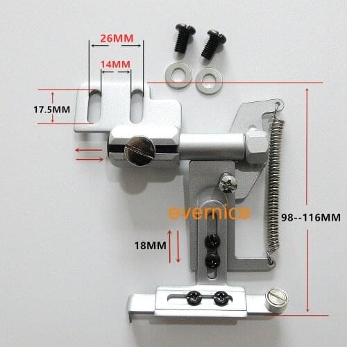 Suspended Guide For Cylinder Walking Foot Sewing Machine