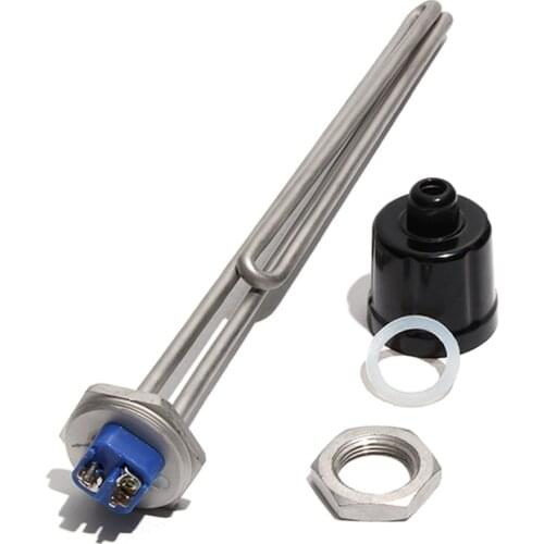 1 Inch BSP/DN25 All 304 SUS Immersion Heater with Accessory 240V 2.5KW/3.5KW/4.5KW Electric Water Heater Element