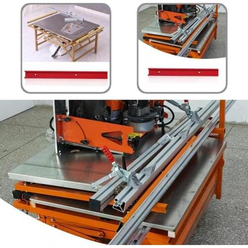 No Burrs Easy to Use T-Slot Jig Fixture Miter Bar Slider for Table Saw